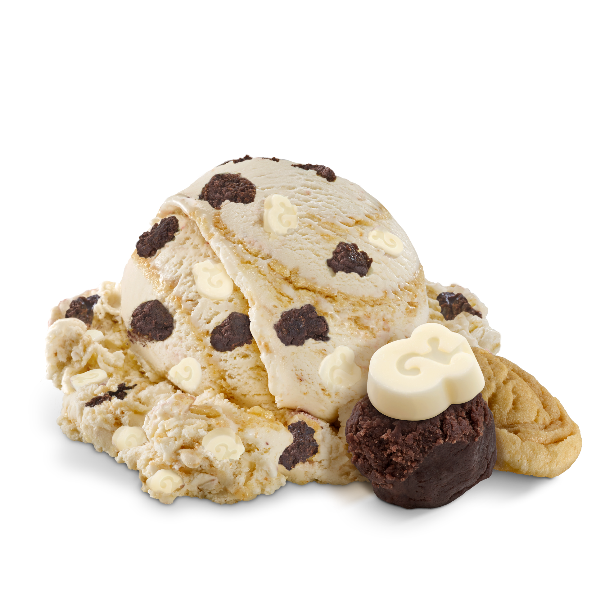 Scoop of ice cream