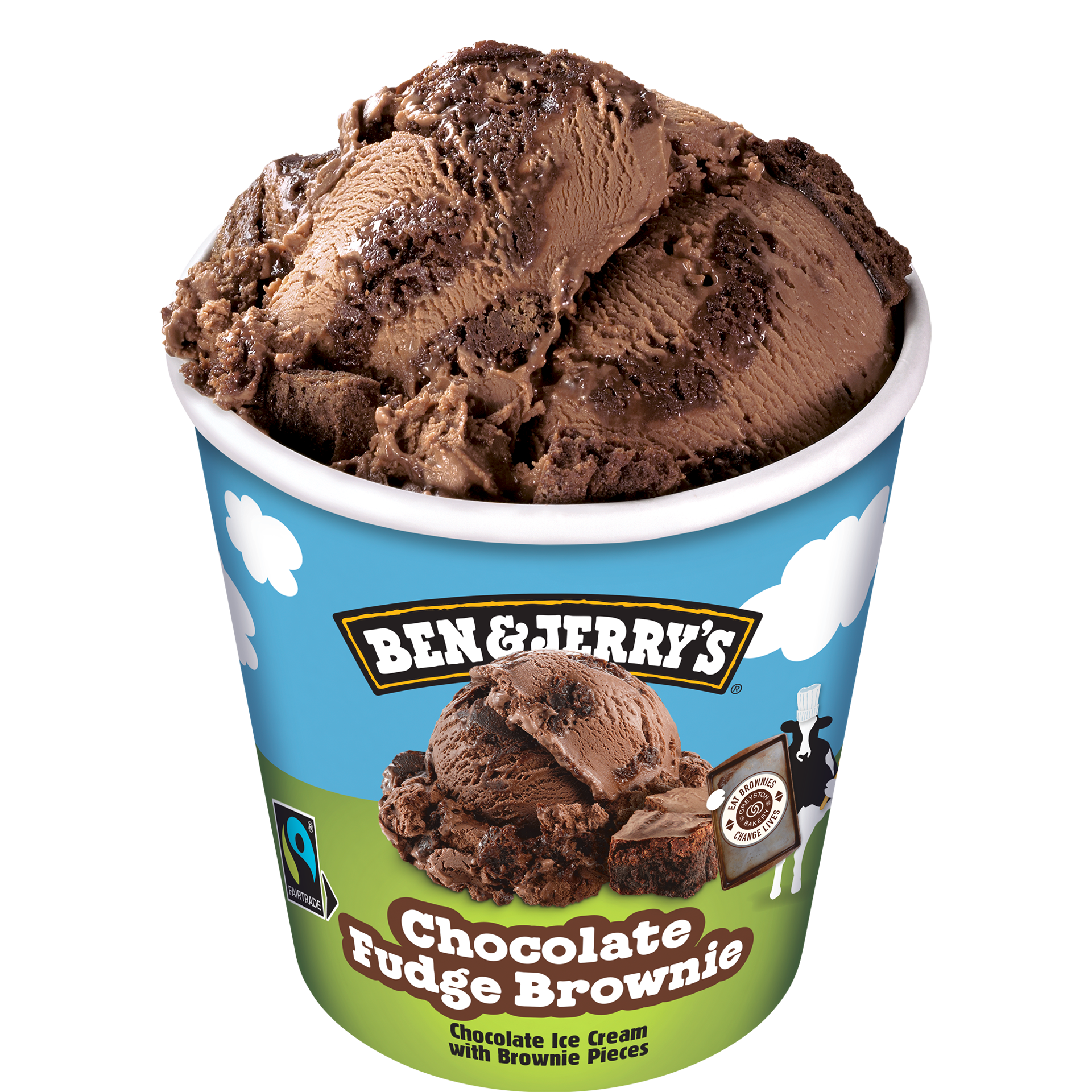 Chocolate Fudge Brownie Ice Cream - Tub