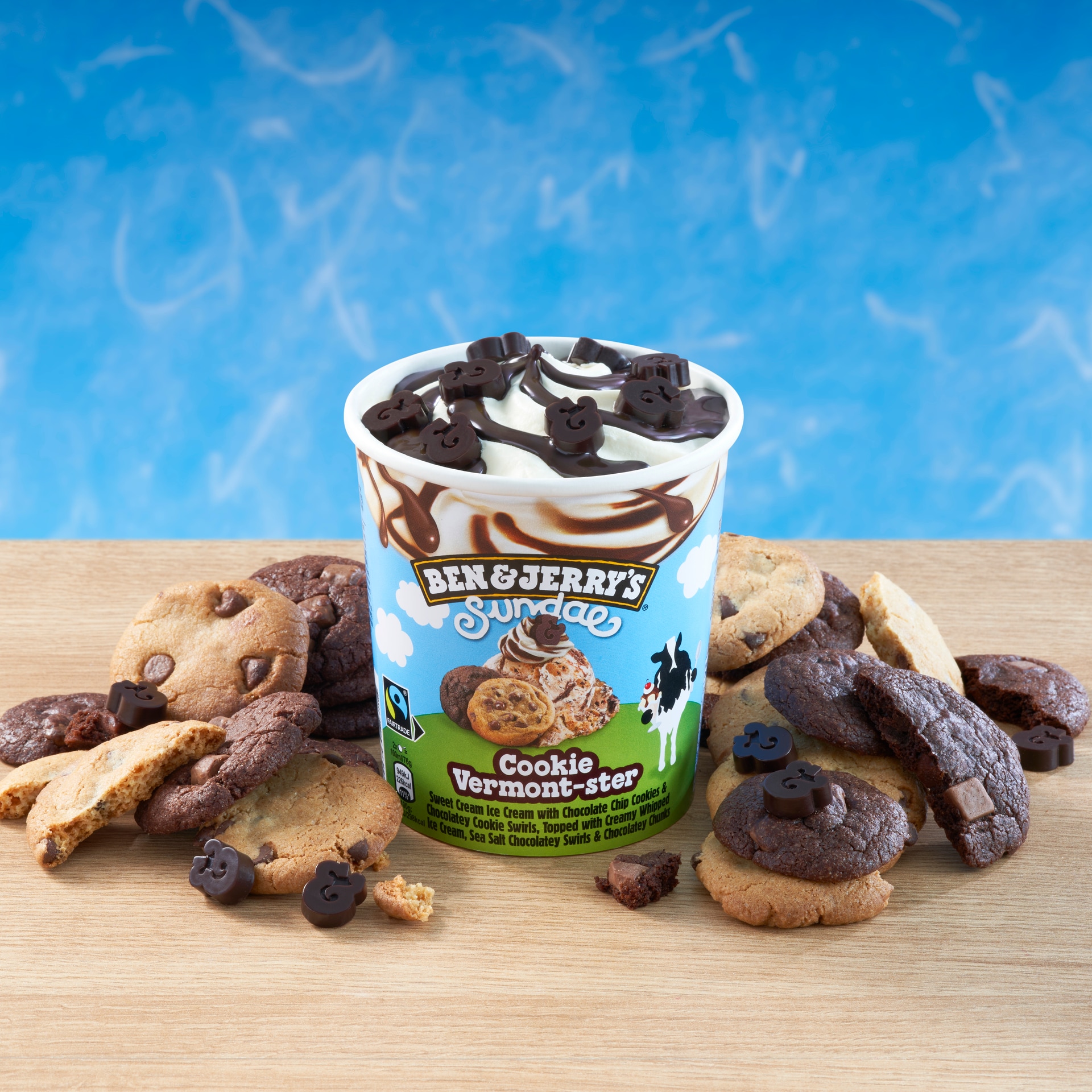 Cookie Vermont-ster Sundaes Pint