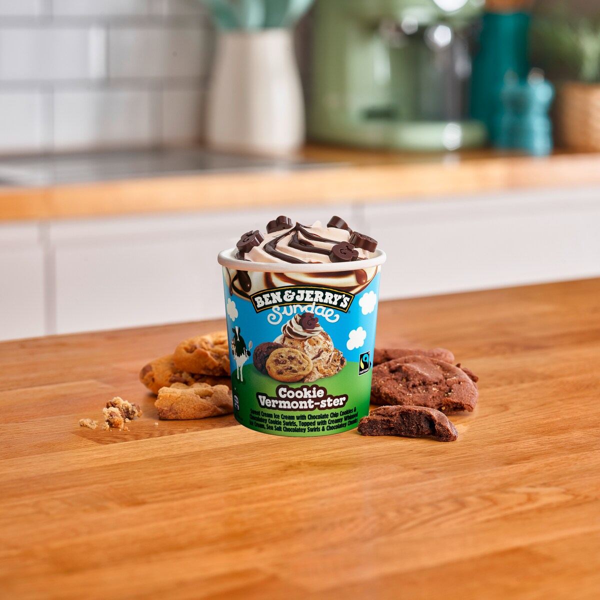 Cookie Vermont-ster Sundae - Tub 3 / 4